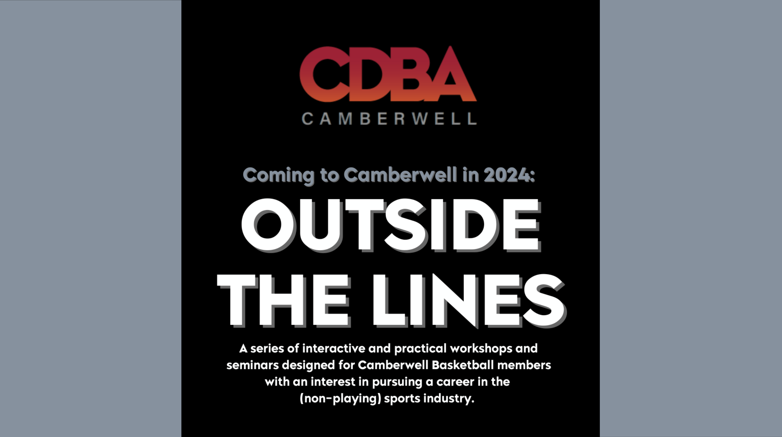 CDBA launches Outside the Lines